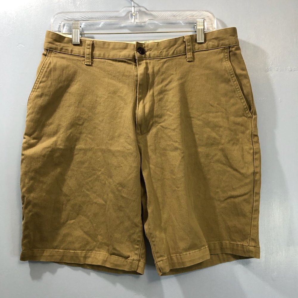 Dockers Khaki Flat Front Shorts
